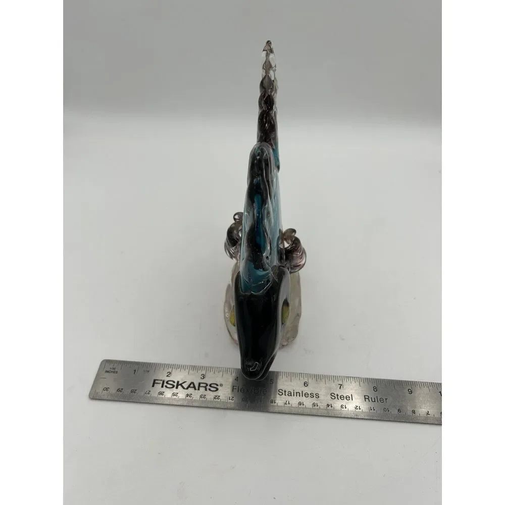 Pier 1 Art‎ Glass Fish Figurine Hand Blown 10